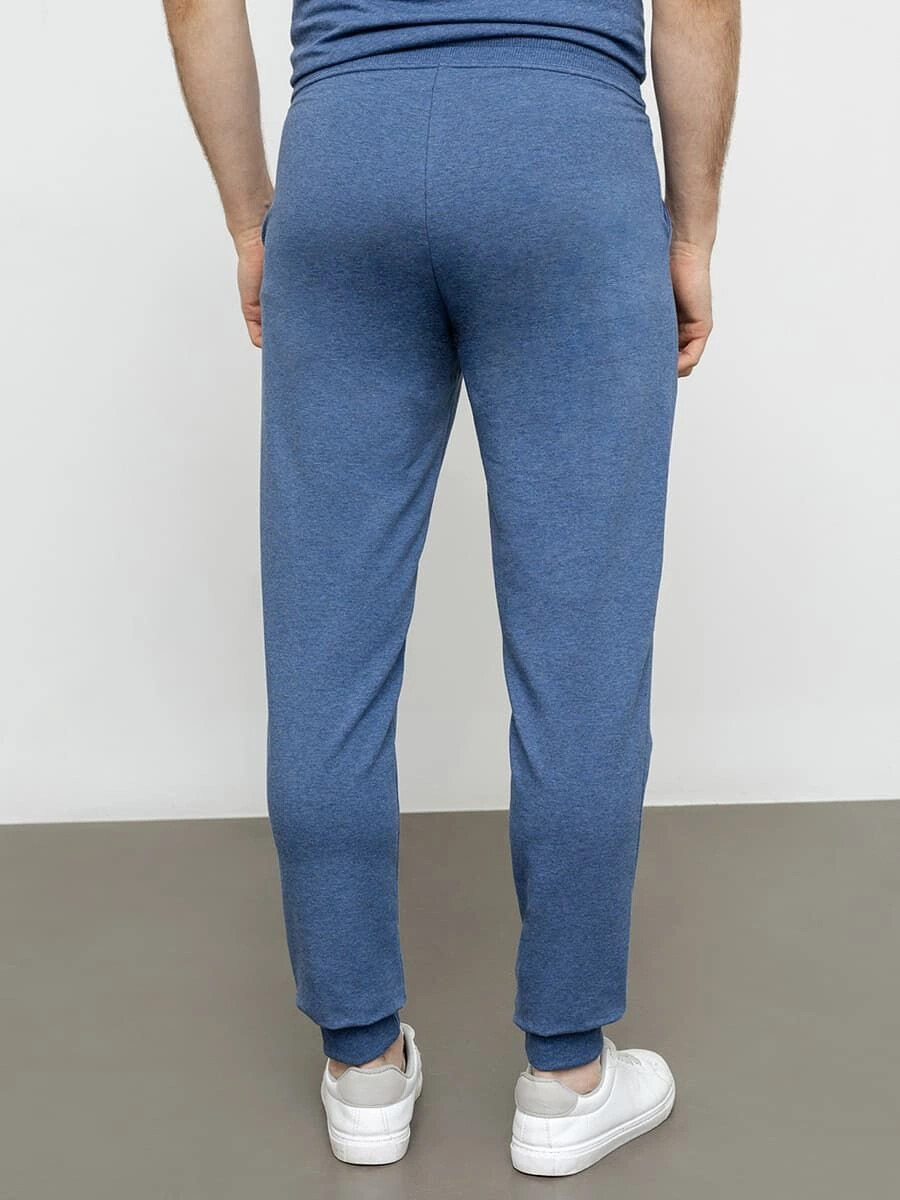 Мужские брюки для дома и отдыха Mark Formelle, цвет джинсовый меланж 5548g 07628010 - фото 3