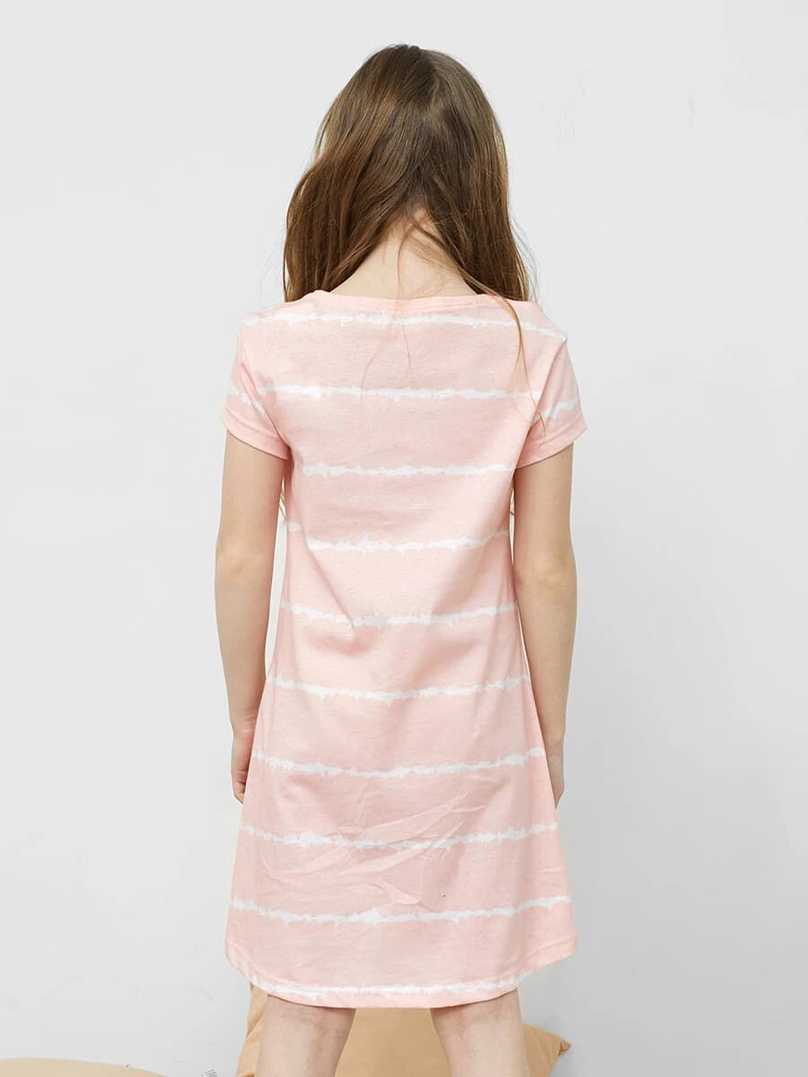 Сорочка ночная для девочек Mark Formelle, цвет бело-персиковые волны 07628091 - фото 3