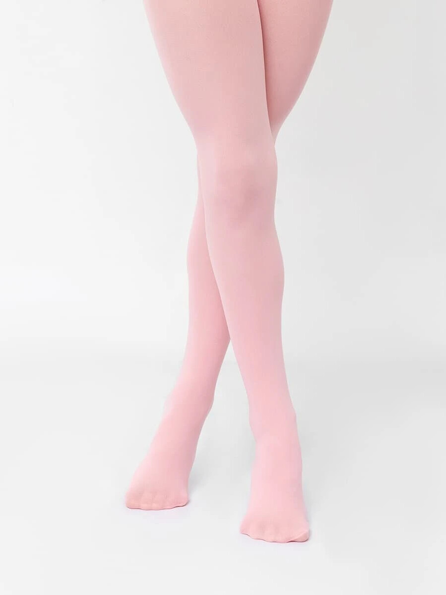 Гладкие однотонные детские колготки светло-розового цвета колготки детские капроновые в бежевом е