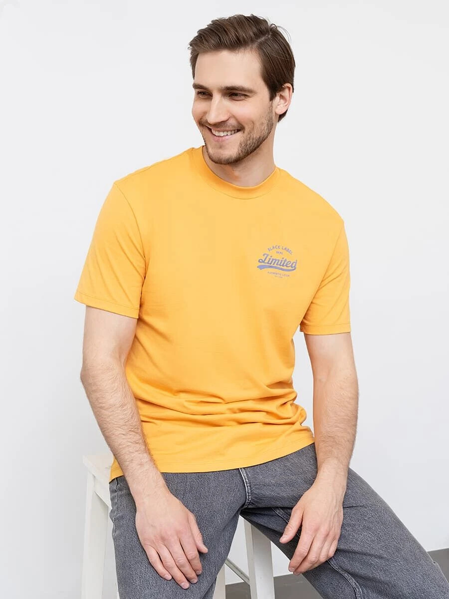 Футболка мужская футболка мужская geotech оранжевый