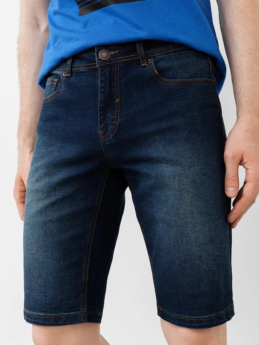 фото Шорты джинсовые мужские mark formelle