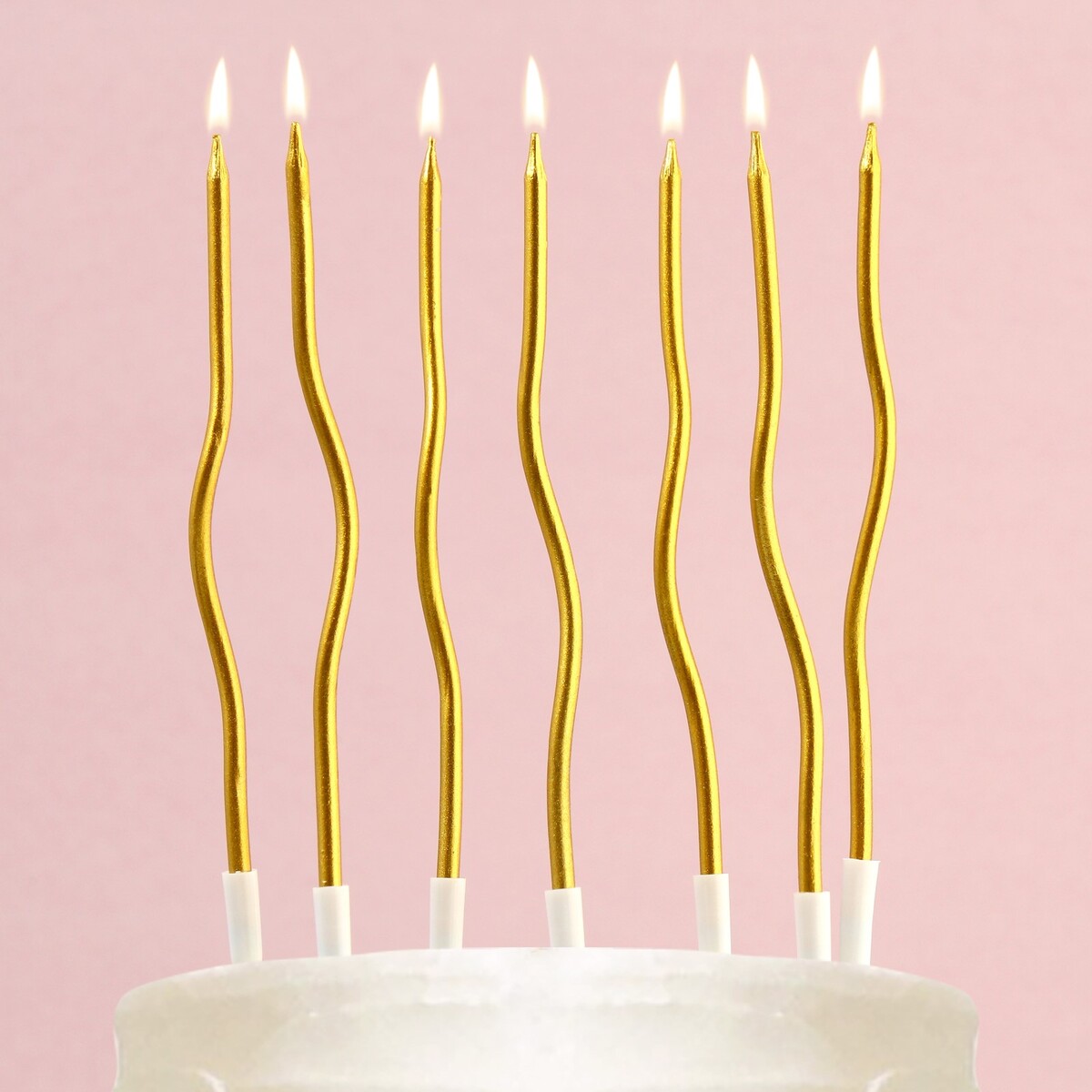 Свечи для торта свечи для торта золотые и серебряные 16 шт 5 х 6 5 см