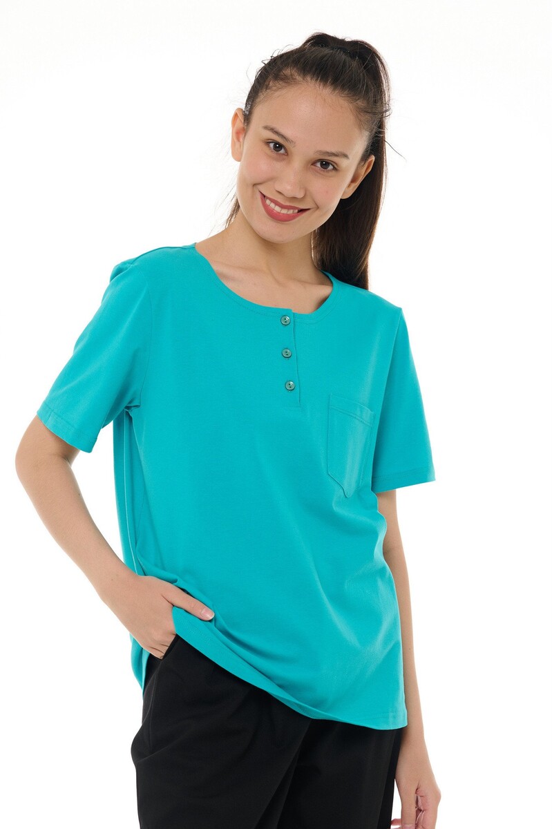 

Футболка, Бирюзовый;бирюза