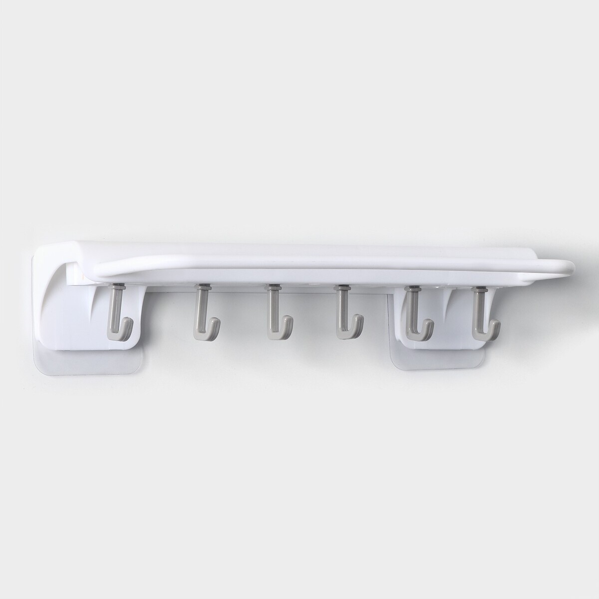 Держатель для ножей и кухонных принадлежностей, 25,5×11×5 см, цвет белый держатель для ванных и кухонных принадлежностей 29 5×3×5 5 см серо белый