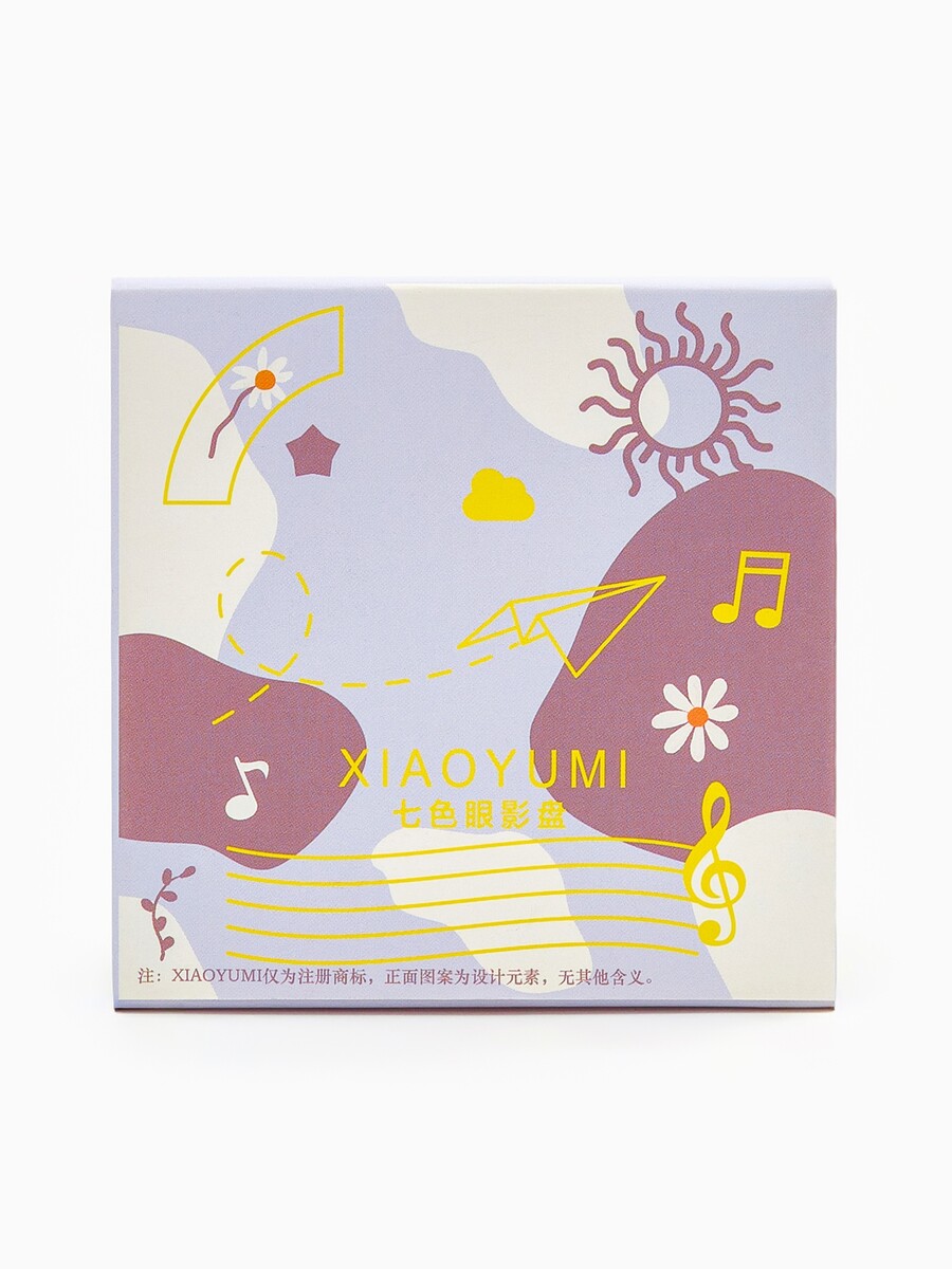 

Профессиональная палетка теней для век pink explosion, 7 цветов, Розовый;микс