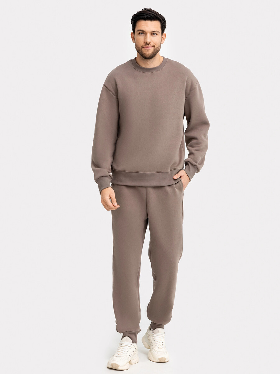 Комплект мужской (джемпер, брюки) Mark Formelle, цвет коричневый 07733969 - фото 1