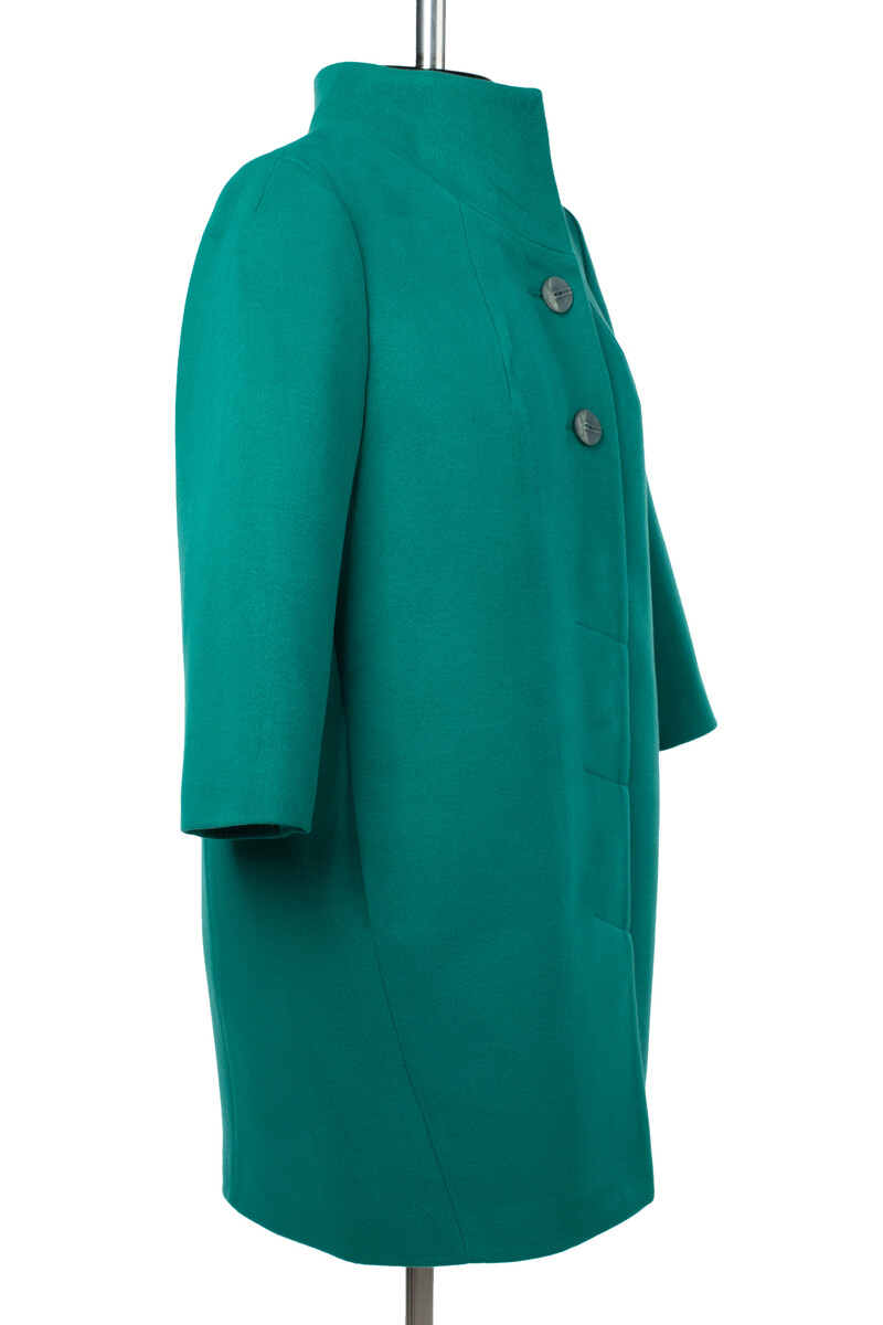 Пальто женское демисезонное EL PODIO, размер 48, цвет лазурь 07739487 - фото 2