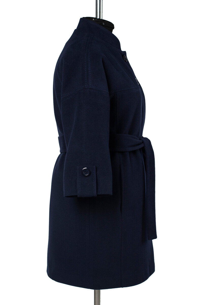 Пальто женское демисезонное EL PODIO, размер 50, цвет синий 07739489 - фото 2