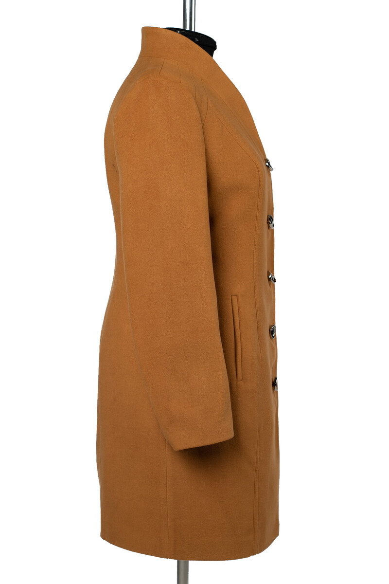 Пальто женское демисезонное EL PODIO, размер 50, цвет горчичный 07739509 - фото 3