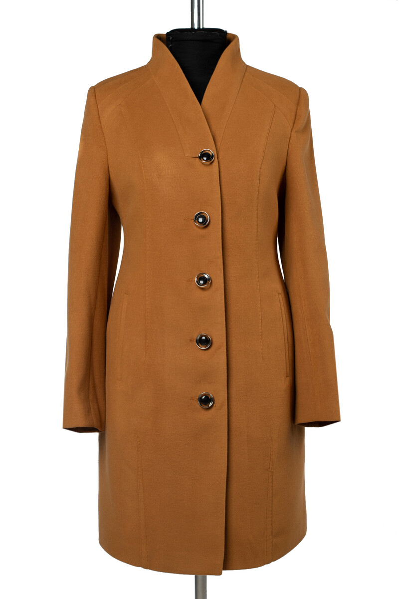 Пальто женское демисезонное EL PODIO, размер 50, цвет горчичный 07739509 - фото 1