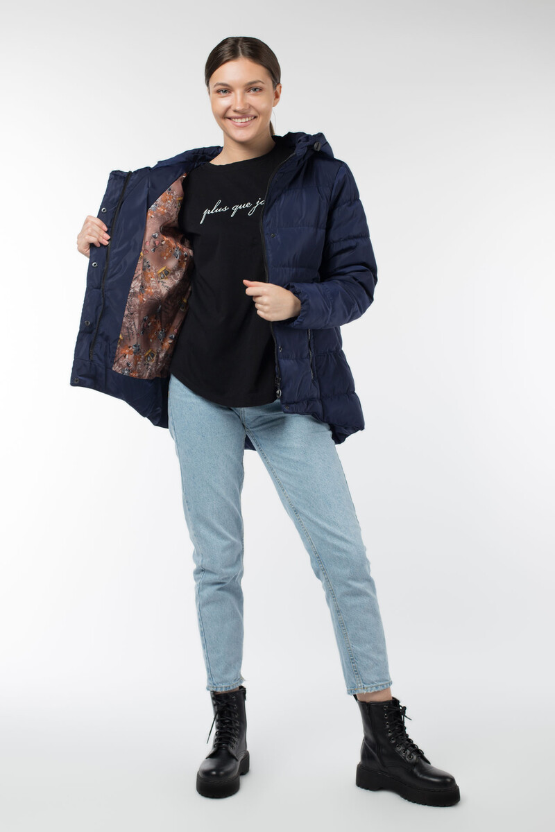 Куртка демисезонная (синтепух 150) EL PODIO, размер 52, цвет темно-синий 07739577 - фото 2