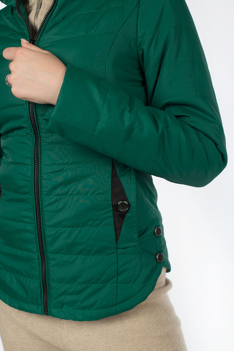 Куртка демисезонная (синтепон 80) EL PODIO, размер 42, цвет малахит 07739579 - фото 4