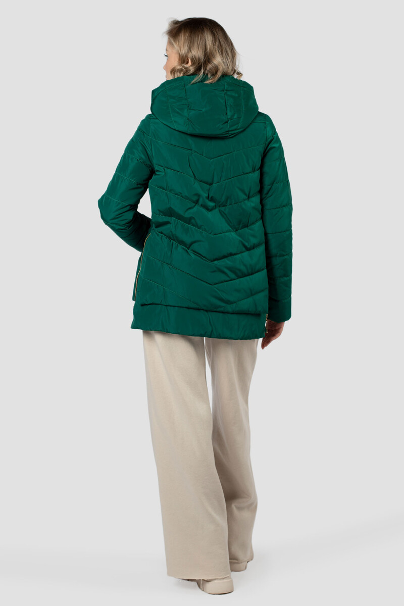 Куртка демисезонная (синтепон 150) EL PODIO, размер 42, цвет зеленый 07739587 - фото 3