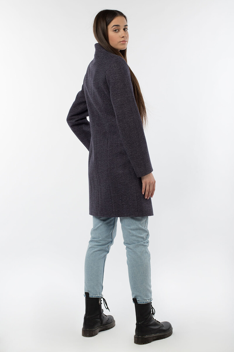 Пальто женское демисезонное EL PODIO, размер 42, цвет серый 07739628 - фото 4