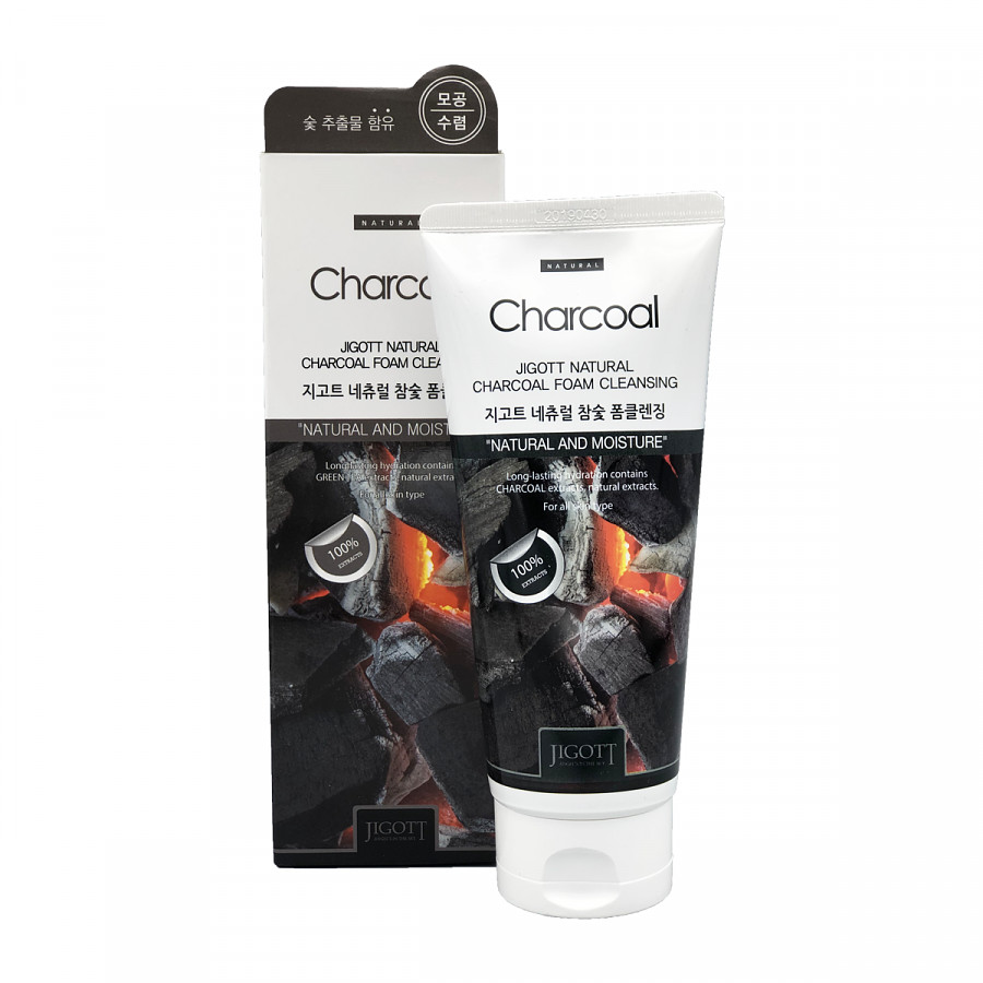 

Пенка для умывания с экстрактом древесного угля