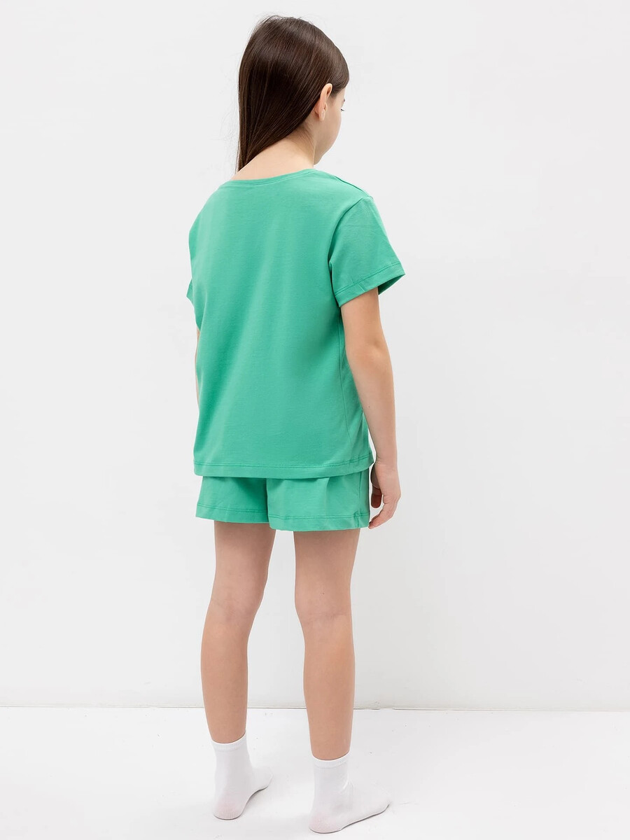 фото Комплект для девочек (футболка, шорты) mark formelle