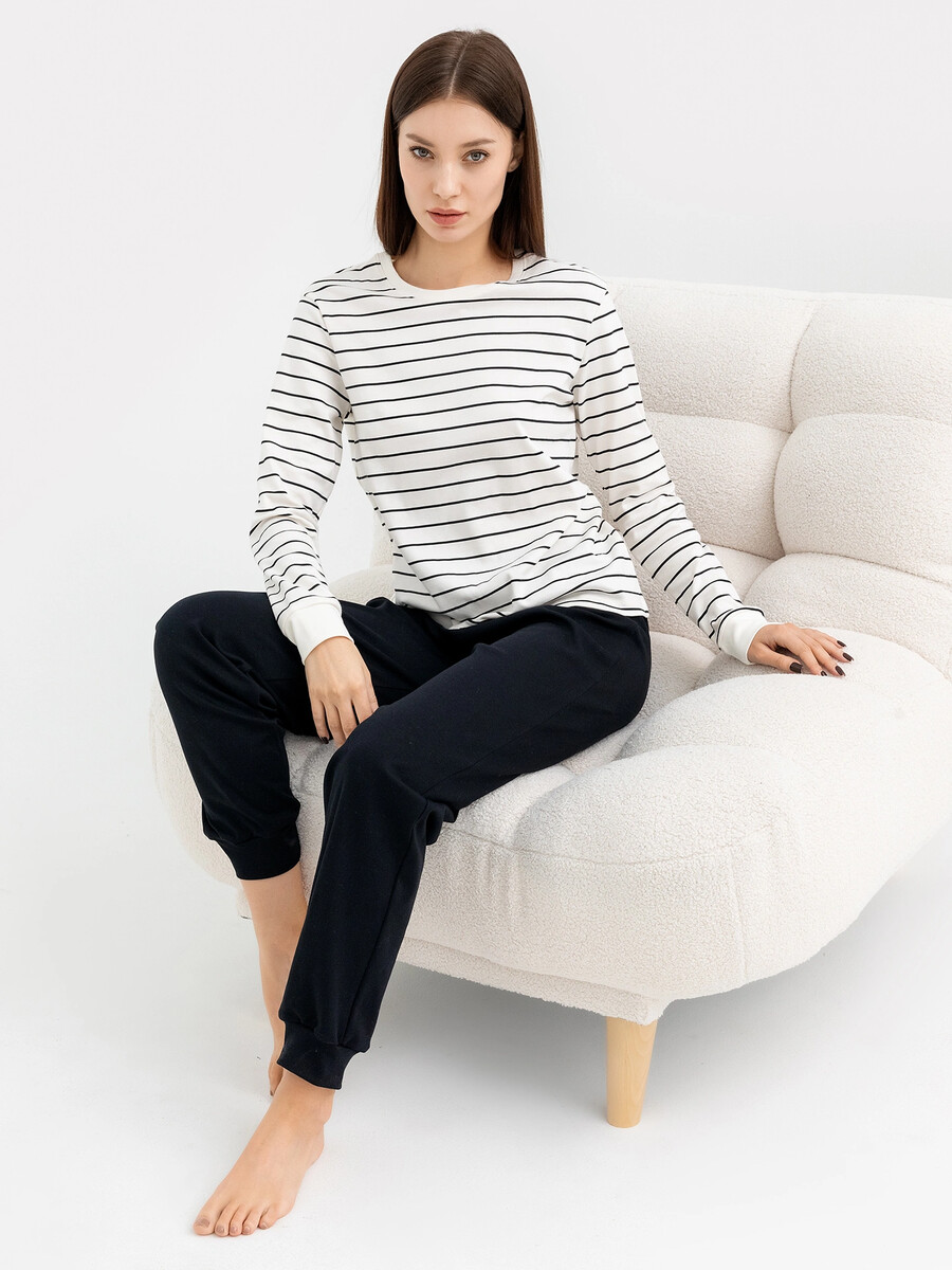 Комплект женский (джемпер, брюки) пижама джемпер брюки