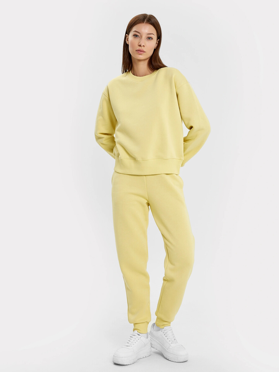 Комплект женский (джемпер, брюки) Mark Formelle, цвет пыльный желтый 07906661 - фото 3
