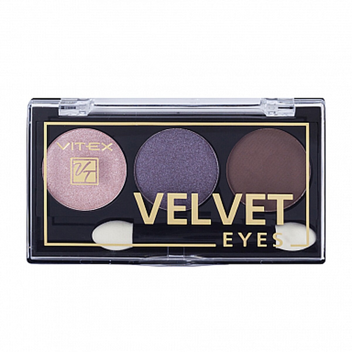 

Тени для век vitex velvet eyes тон 02, Многоцветный