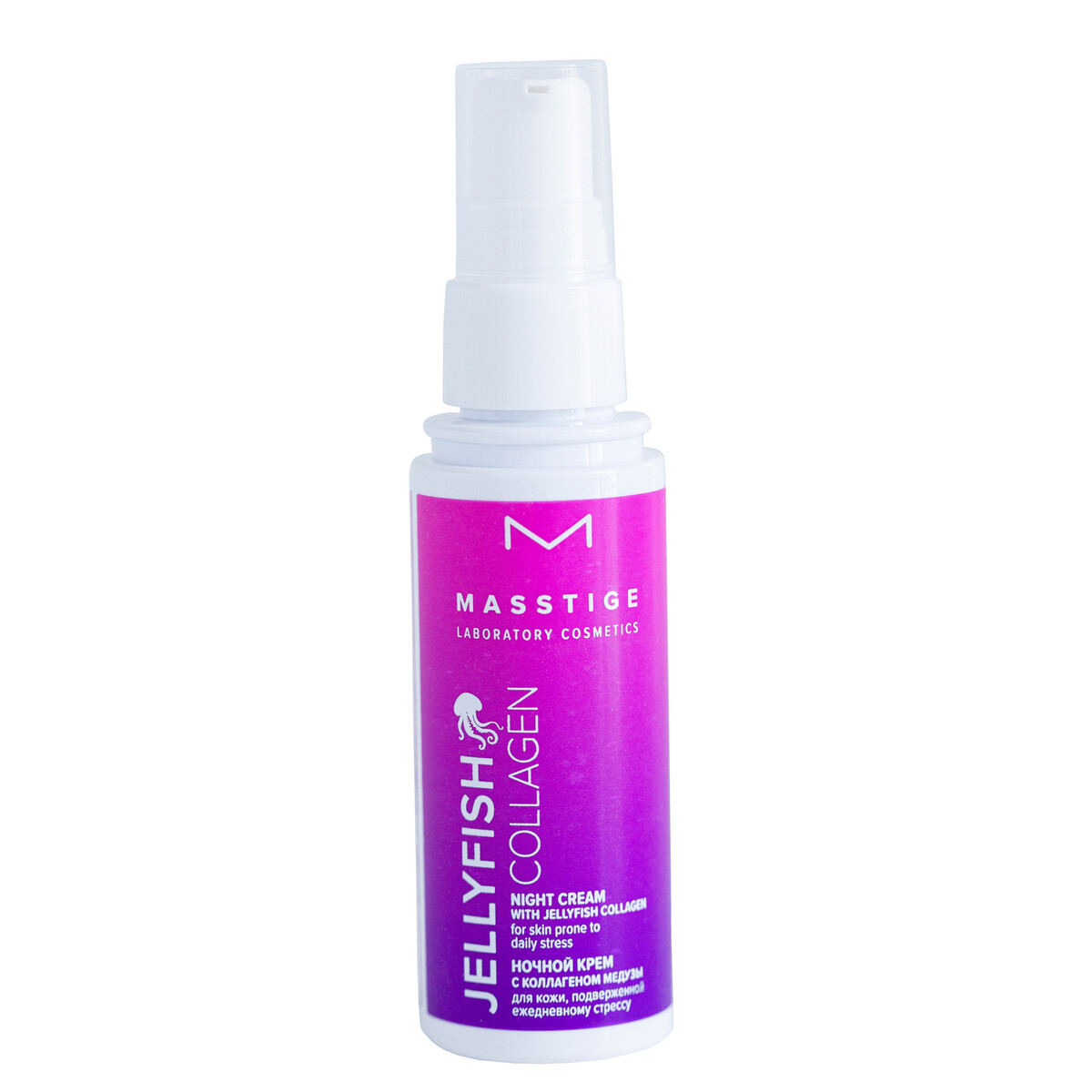 

Крем для лица jellyfish collagen ночной, Белый