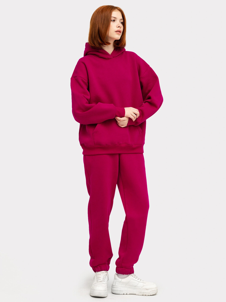 Комплект женский (худи, брюки) Mark Formelle, цвет красный 07971164 - фото 1