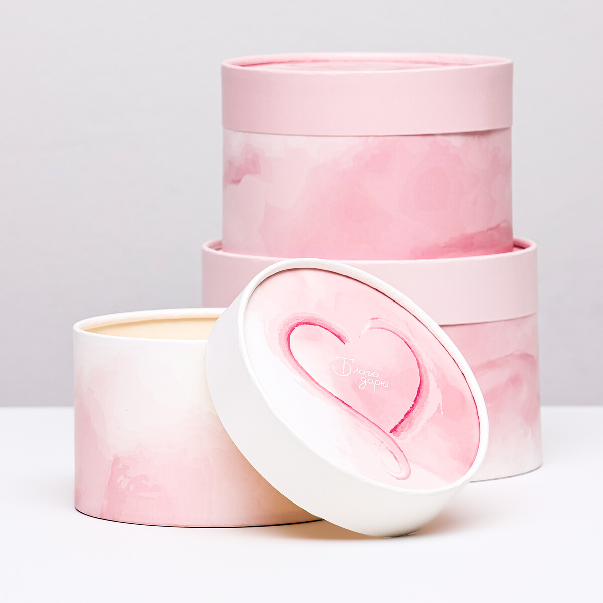 фото Набор шляпных коробок 3 в 1 upak land