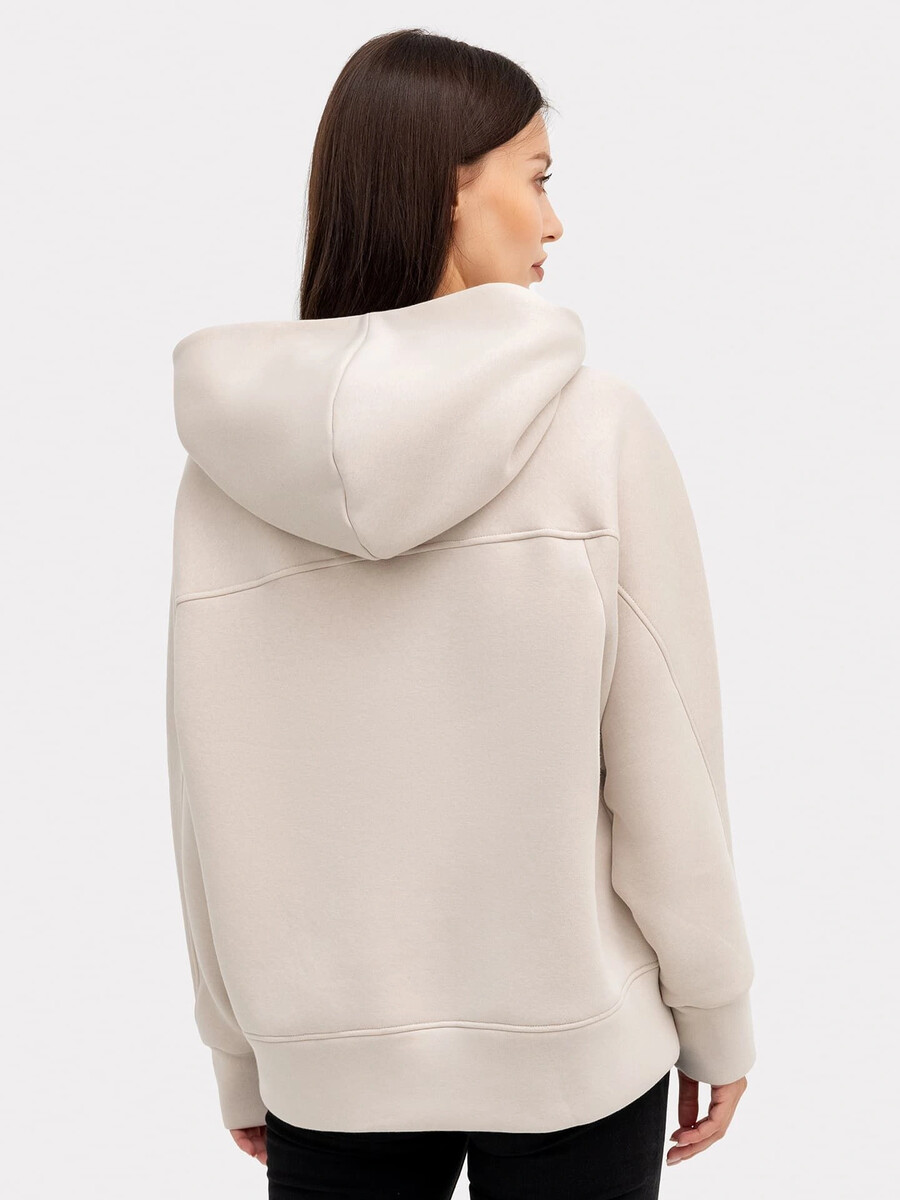 фото Худи женское светло-бежевое mark formelle