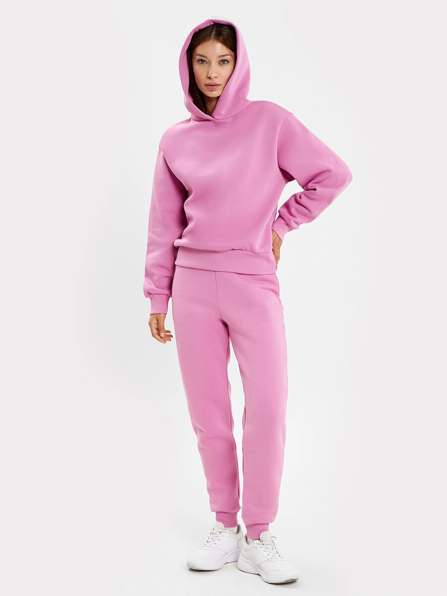 Комплект женский (худи, брюки) Mark Formelle, размер 48, цвет розовый 08094295 - фото 3