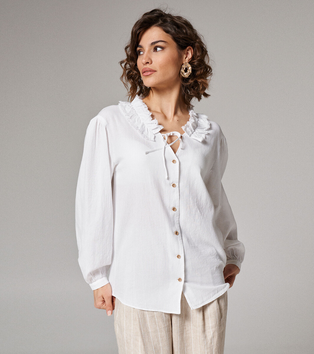 Блузка женская блузка с длинным рукавом для девочки