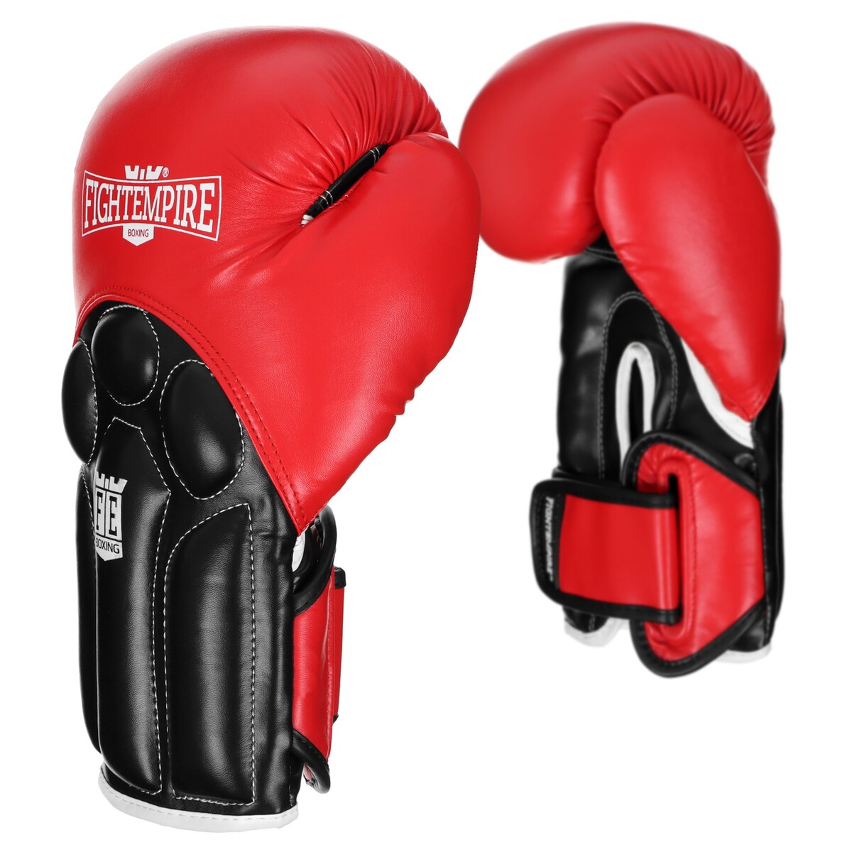 

Перчатки боксерские fight empire, nitro, 16 унций, Черный;красный