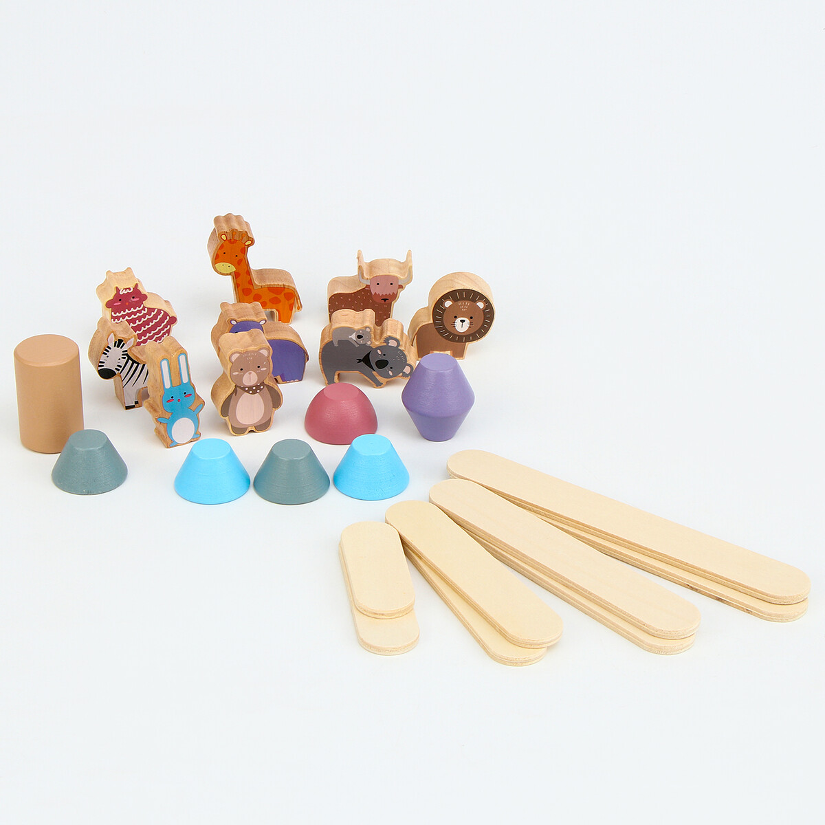Деревянная развивающая игрушка балансир развивающая игрушка smile decor деревянная мозаика машинки п025