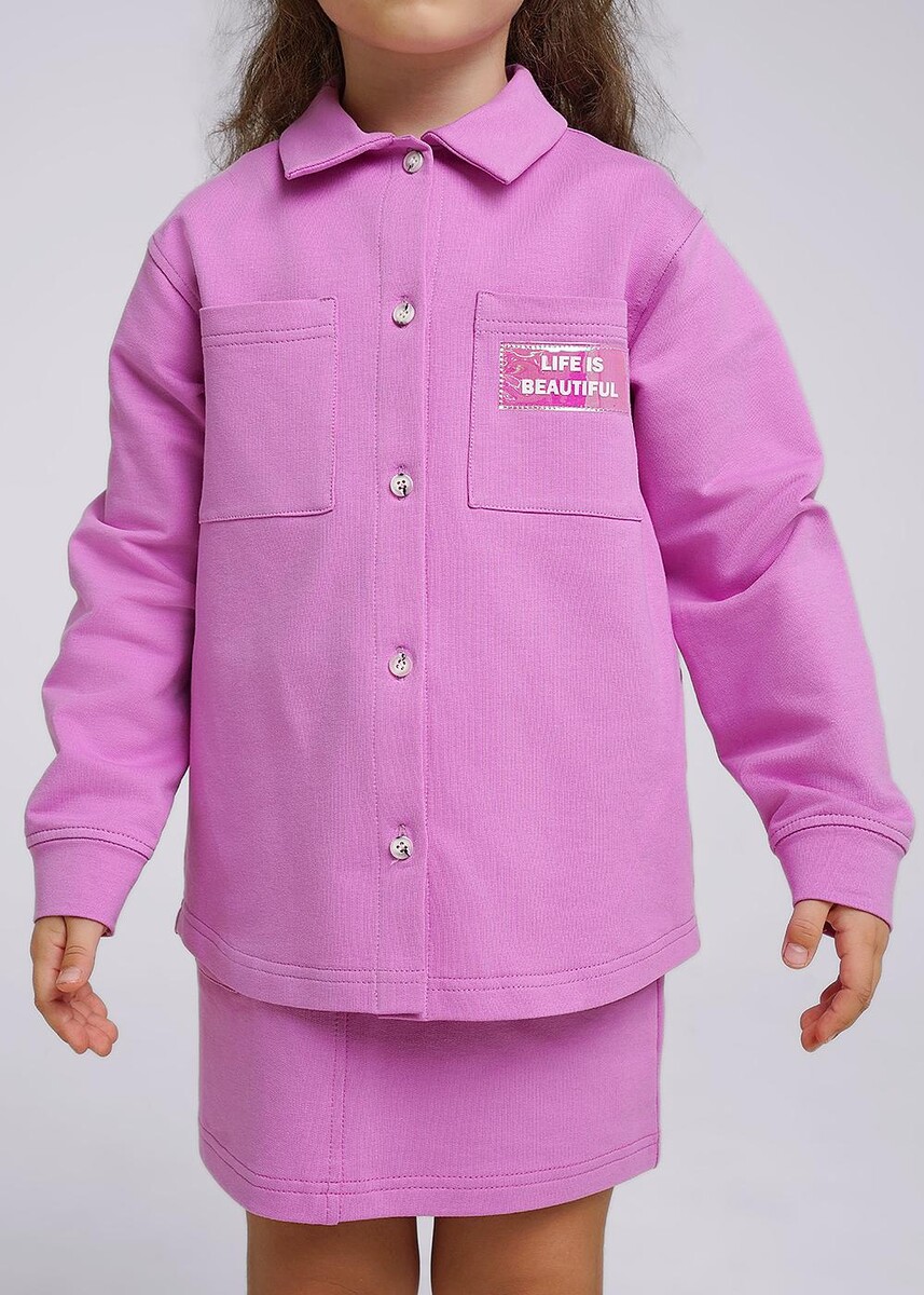 Жакет CLEVER, размер рост 104 см, цвет розовый 08202904 - фото 2