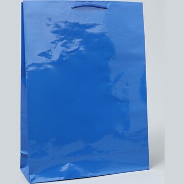 Пакет ламинированный blue, l 28 х 38 х 9
