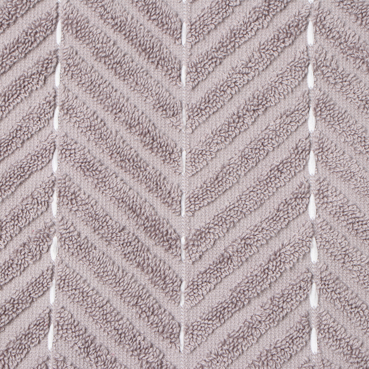 Коврик махровый этель lines, цв. светло-серый, 50х70 см, 100% хлопок, 750 г/м2 Этель, цвет белый 08324604 - фото 3