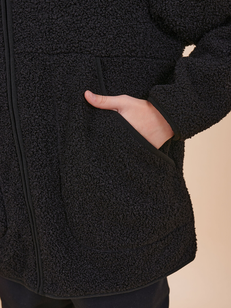 Куртка Pelican, размер рост 110 см, цвет черный 08335905 - фото 5