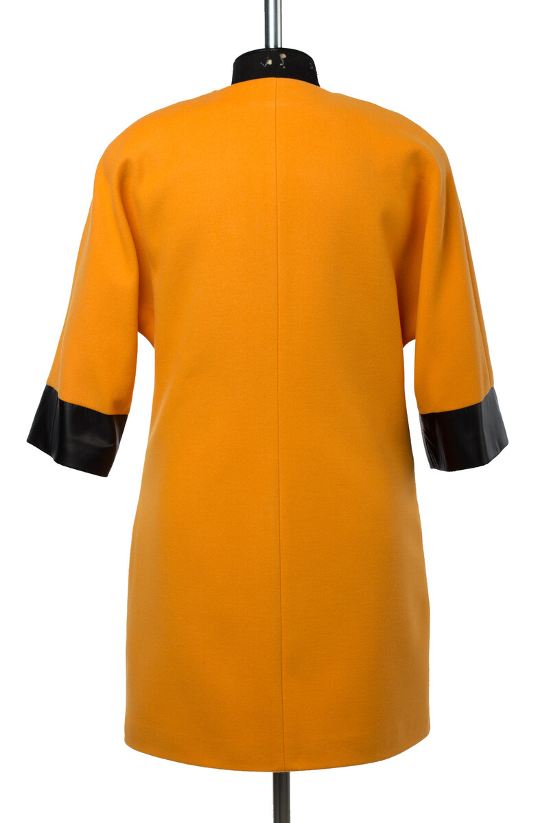 Пальто женское демисезонное EL PODIO, размер 42, цвет желтый 08368202 - фото 3