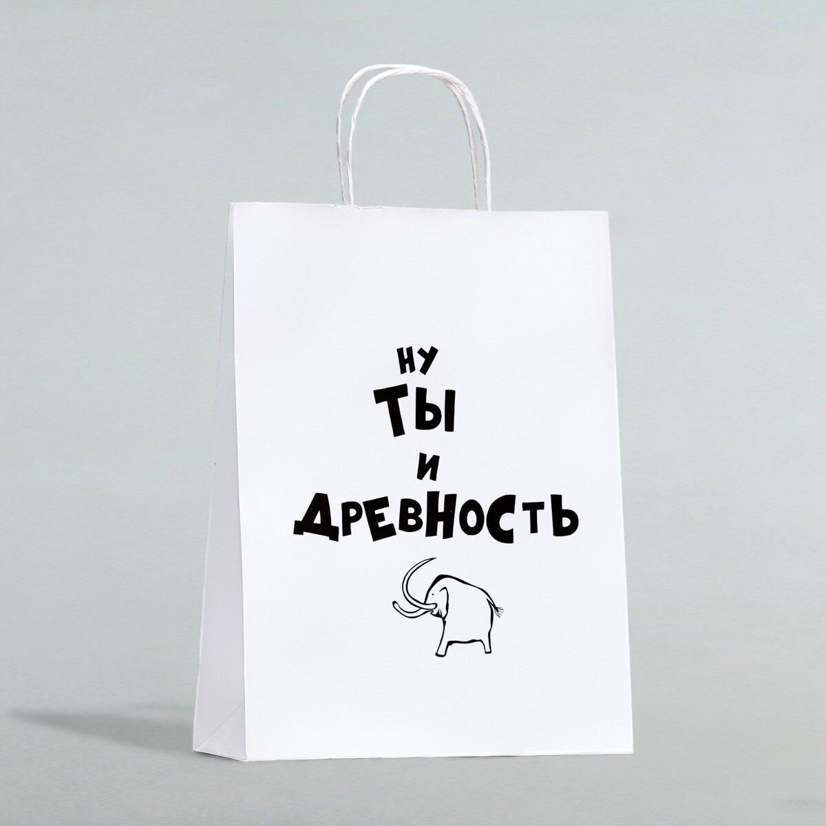

Пакет подарочный, Белый