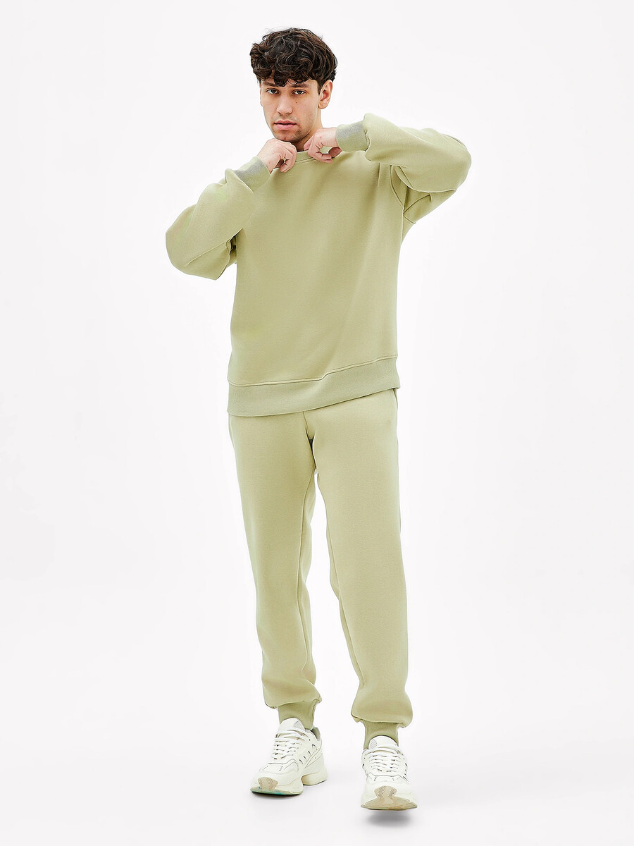 Комплект мужской (джемпер, брюки) Mark Formelle, размер 56, цвет зеленый 08407507 - фото 1