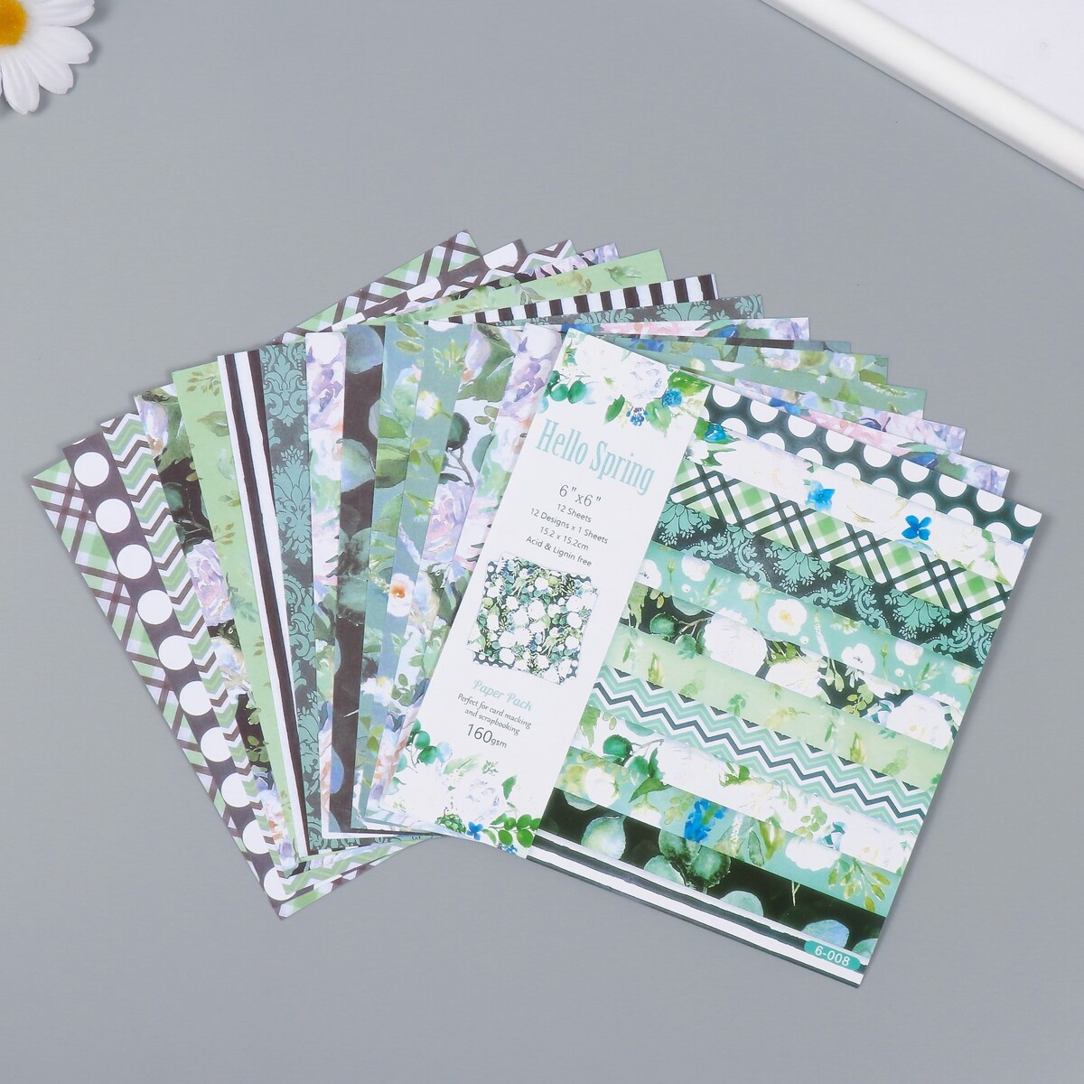Набор бумаги для скрапбукинга 12 лист 12 дизайнов набор муслиновых пеленок lukno белая ива и лавровый лист 80 х 80 см 2 шт