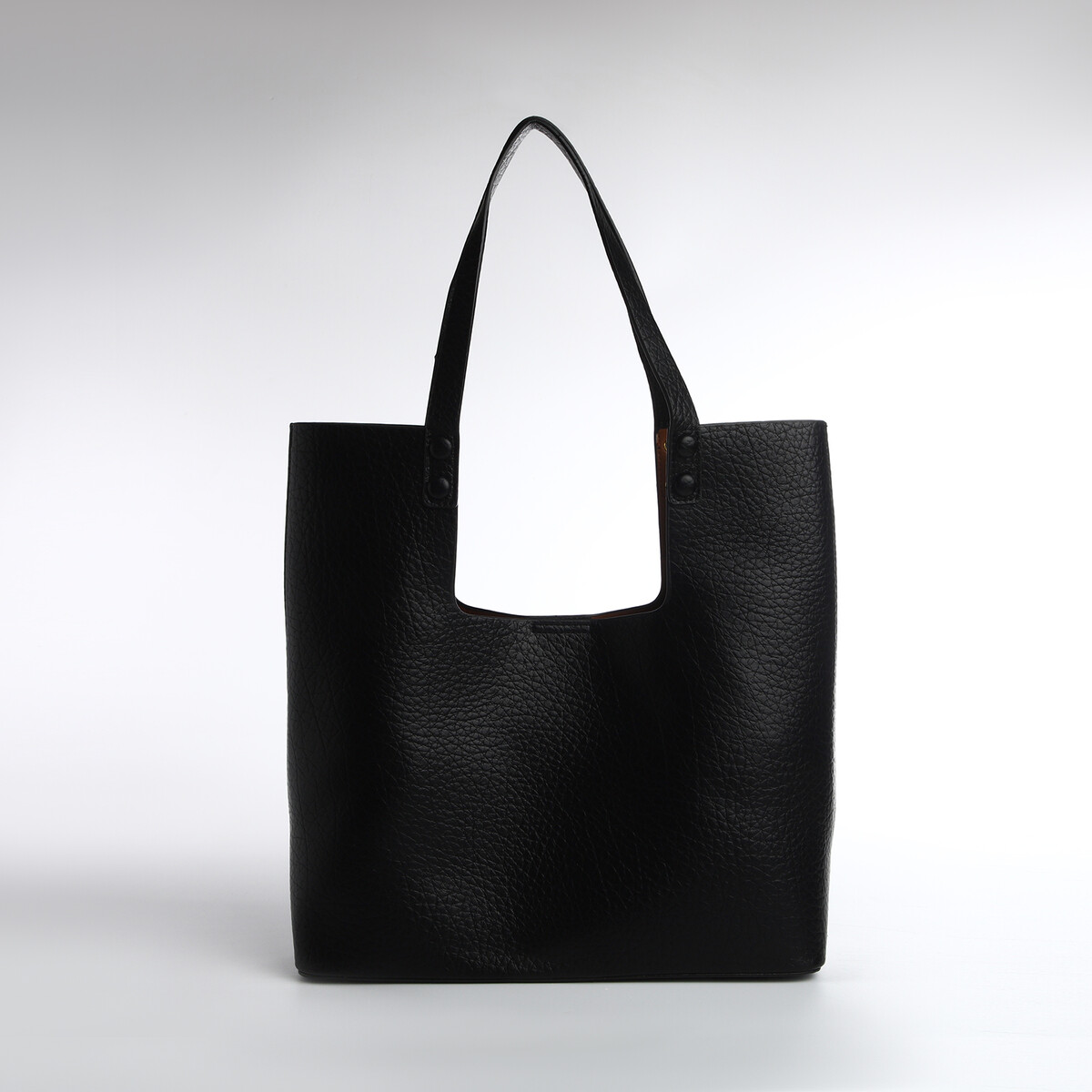 Сумка-мешок женская на магните, косметичка, цвет черный сумка женская багет на магните