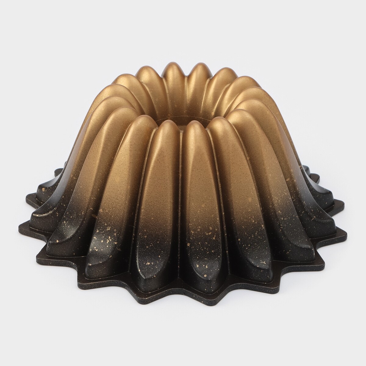 Форма для выпечки 25х11 см rose цвет золотой форма для выпечки трио 35×26×2 5 см 12 ячеек с антипригарным покрытием золотой