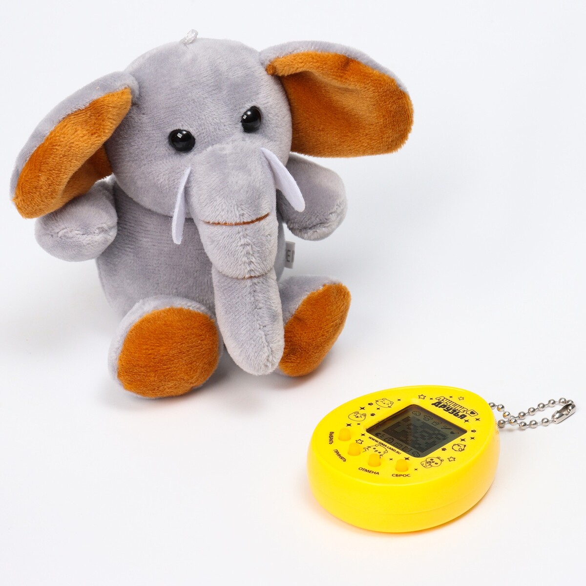 фото Мягкая игрушка с электронной головоломкой milo toys