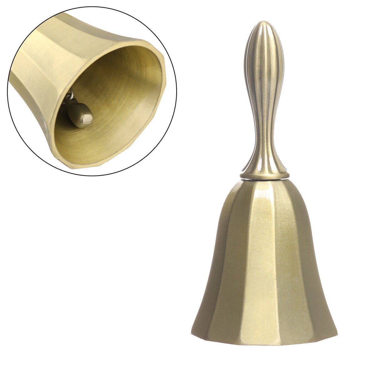 Колокольчик металлический,10 х 4 см, бронза колокольчик металлический с гравюрой 11 3 х 5 4 см золото
