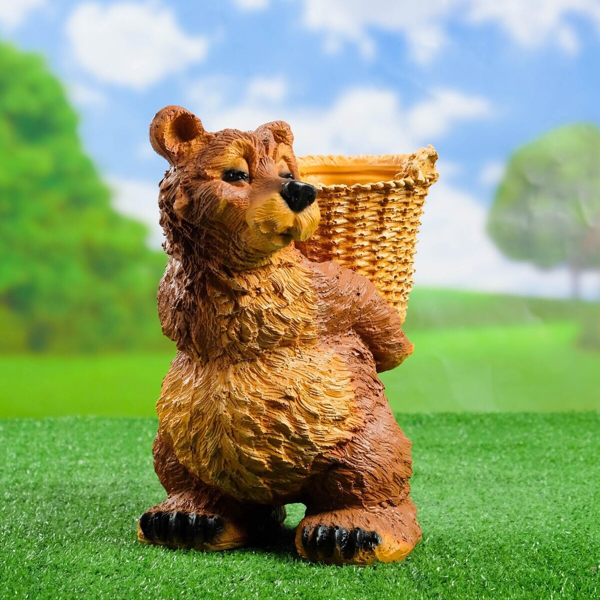 

Садовая фигура, Коричневый;разноцветный