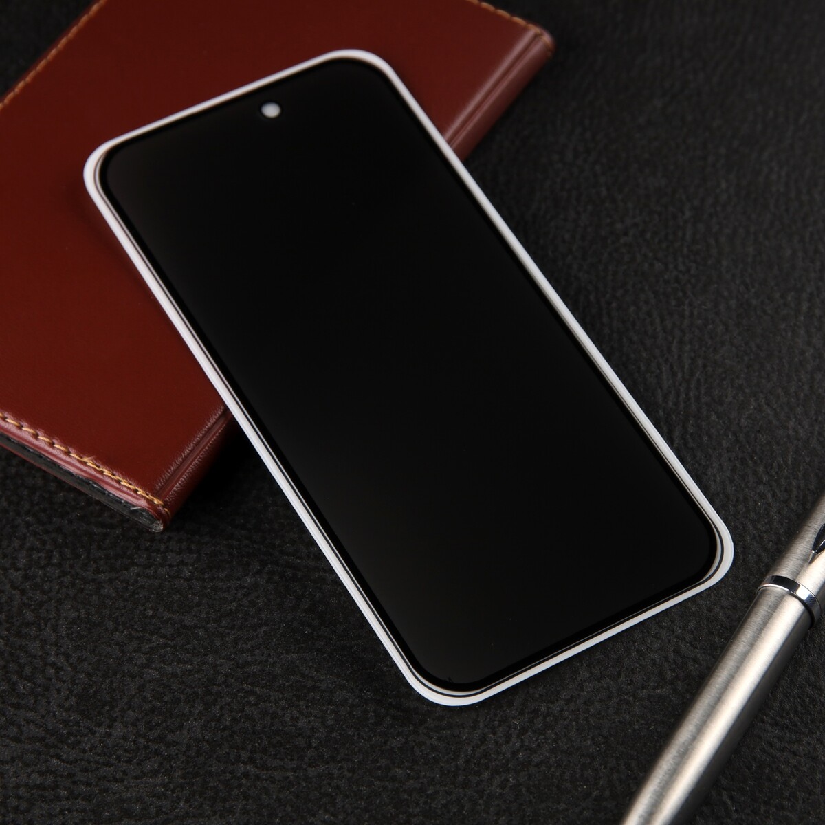

Защитное стекло для iphone 15, антишпион, 9h, 0.33 мм, черная рамка