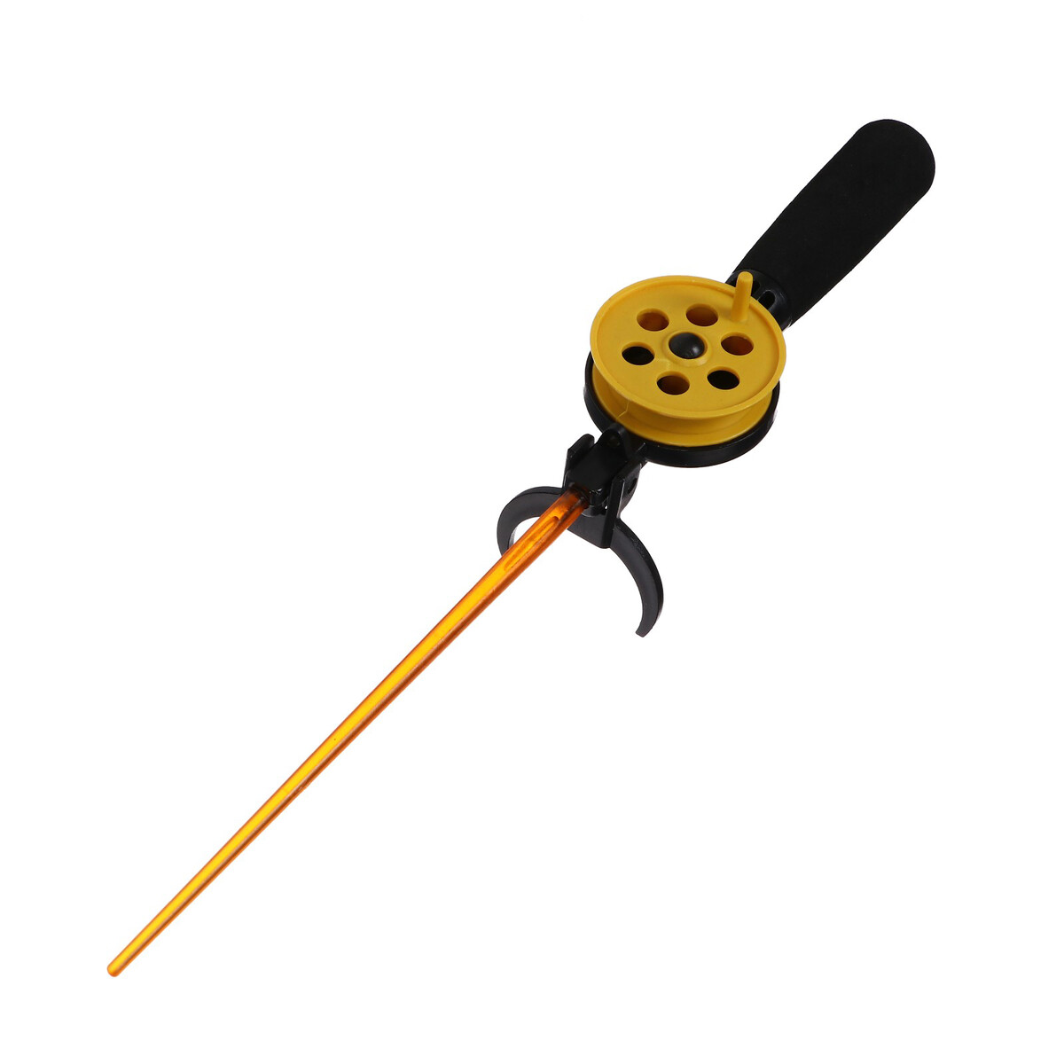 Удочка зимняя, ручка неопрен, hfb-9 удочка зимняя балалайка желтый hfb 43