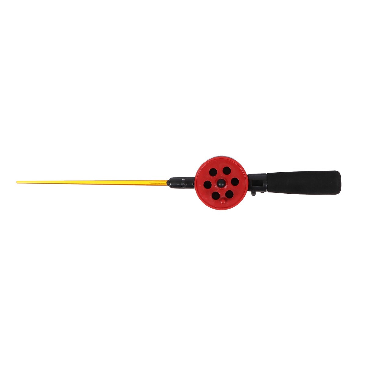 фото Удочка зимняя, ручка неопрен, диаметр катушки 5.5 см, катушка красная, hfb-8 no brand