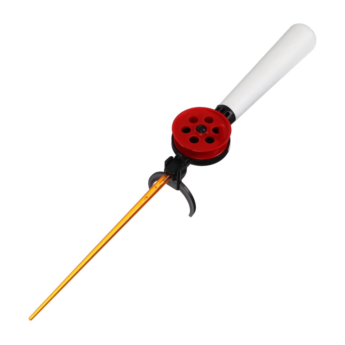 Удочка зимняя, ручка пенопласт длиной 130 мм, hfb-9b удочка зимняя ручка неопрен длина 33 см красный hfb 34