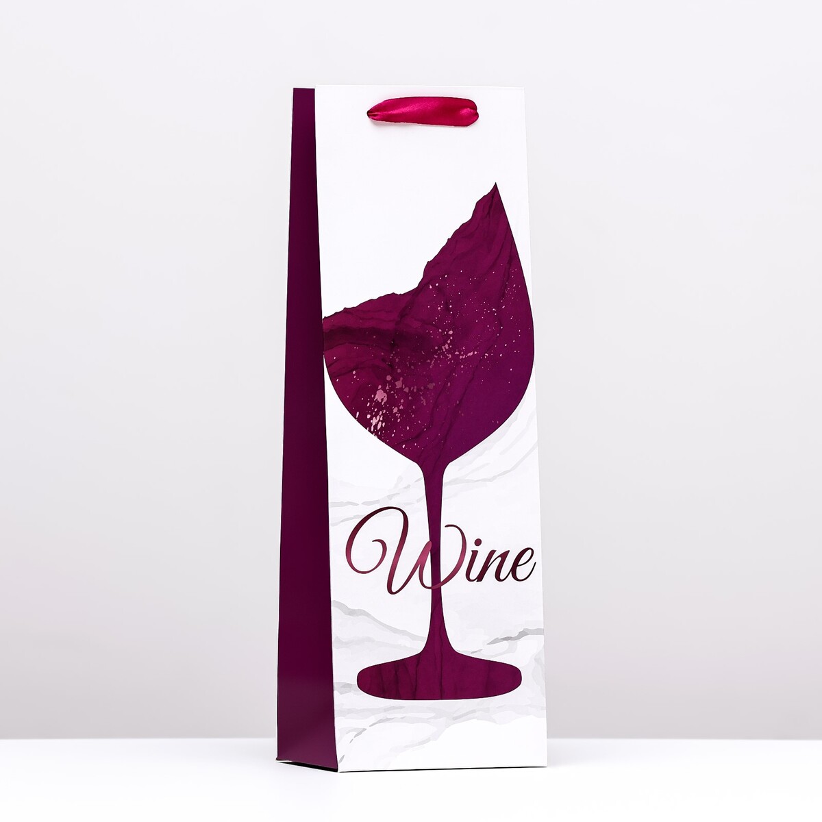 Пакет под бутылку пакет под две бутылки winery 35 × 20 × 9 см