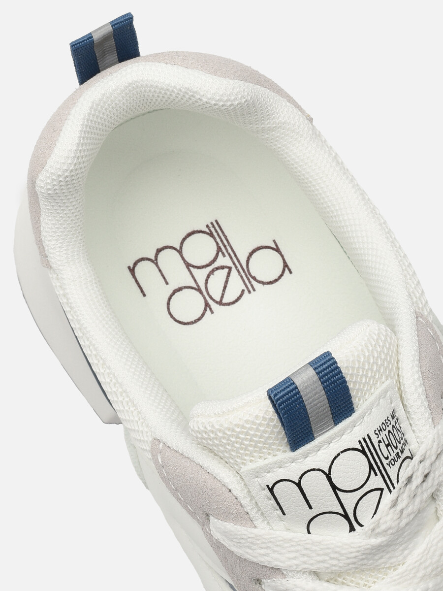 Кроссовки Madella, размер 38, цвет белый 08675763 - фото 5